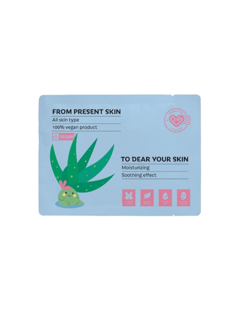 MASCARILLA TELA ALOE VERA PARA LA PIEL 20G