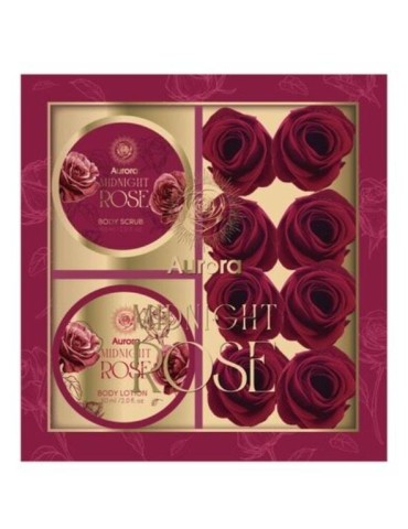 GIFT SET PETALOS 3 PZAS MIDNIGHT ROSE