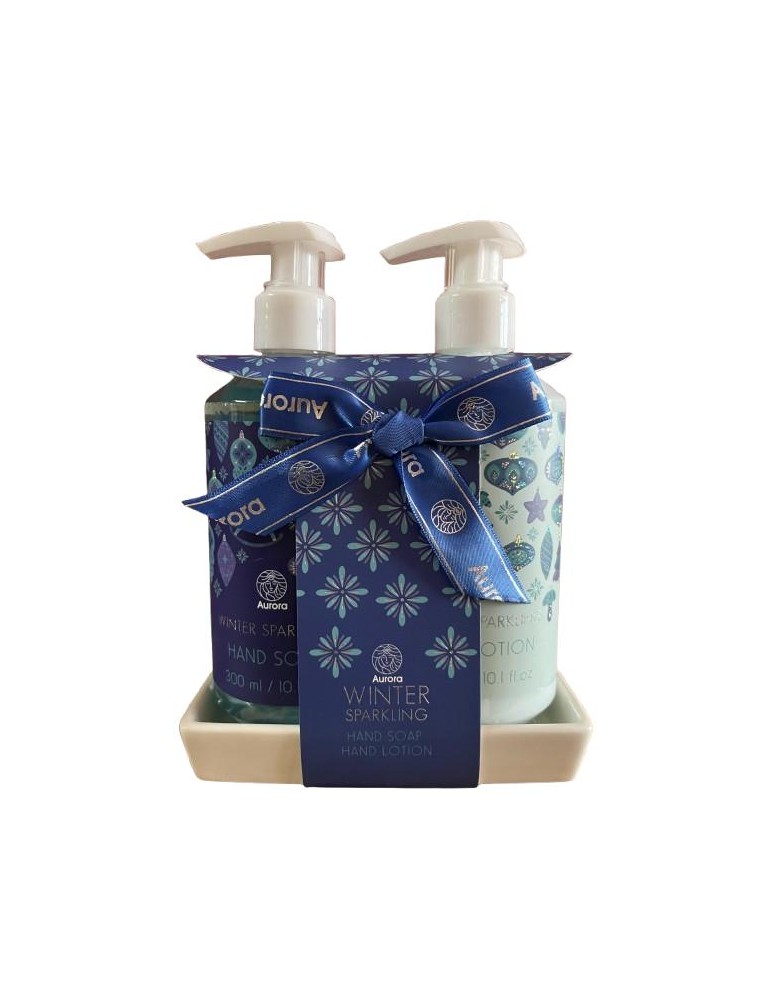 AURORA SET DE DOS DIFUSORES NAVIDAD AZUL