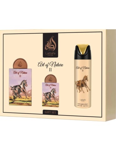 LATTAFA PRIDE ART OF NATURE II GIFTSET 3 PCS