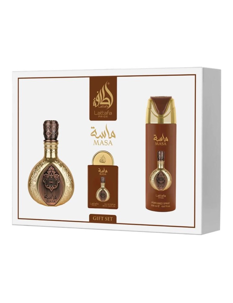 LATTAFA PRIDE MASA GIFTSET 3 PCS