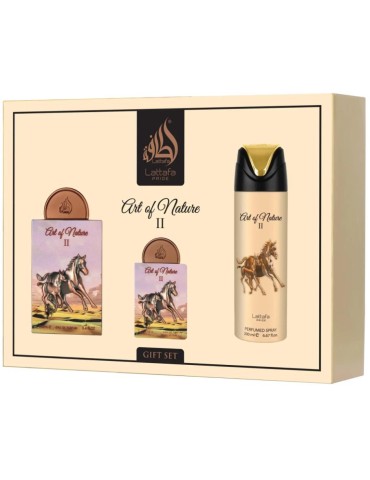 LATTAFA PRIDE ART OF NATURE II GIFTSET 3 PCS