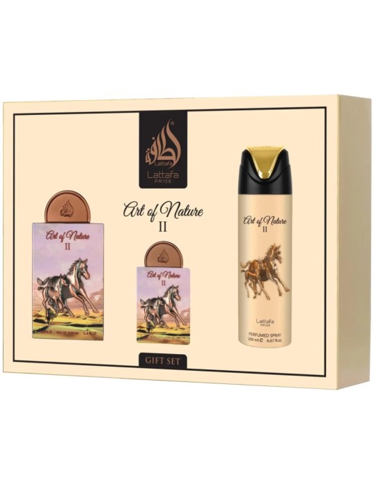 LATTAFA PRIDE ART OF NATURE II GIFTSET 3 PCS