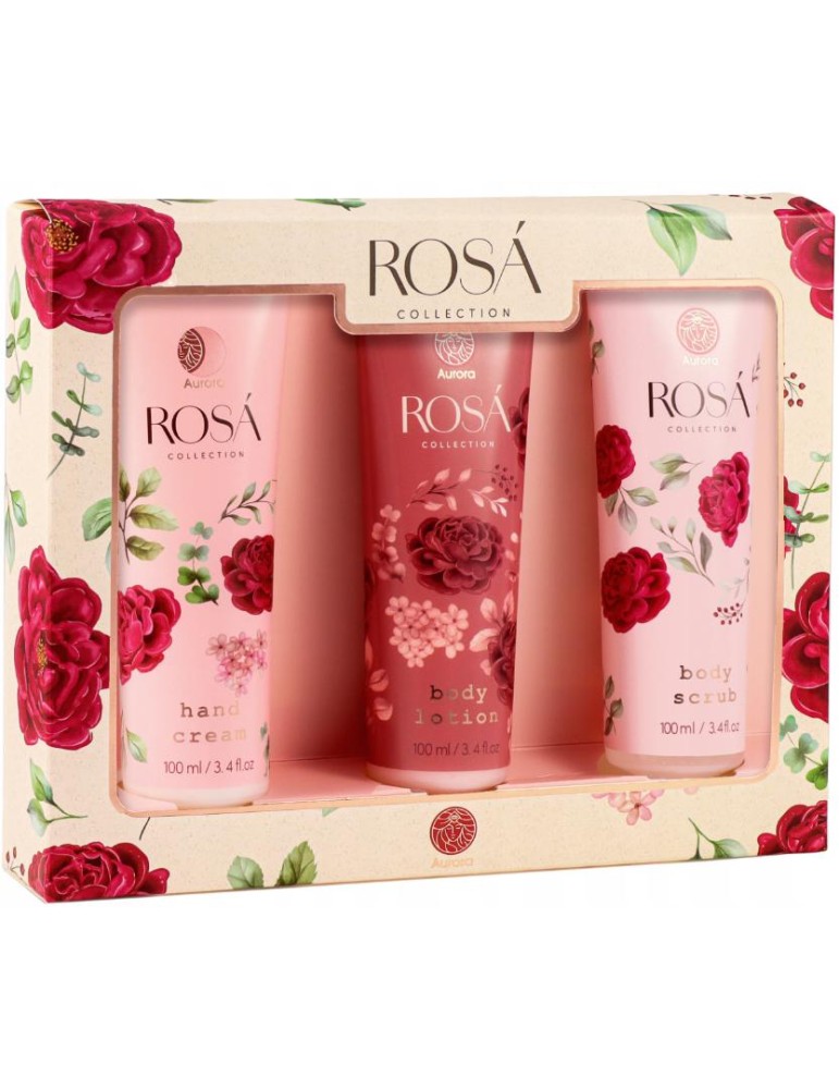 GIFT SET ROSE 3 PZAS
