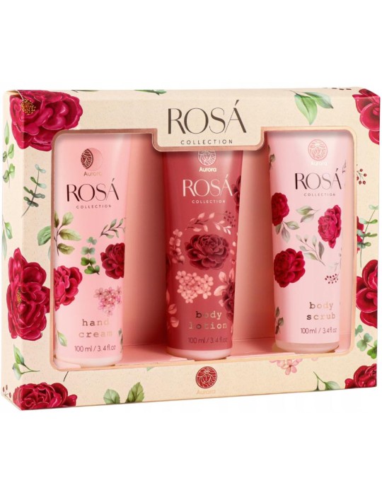 GIFT SET ROSE 3 PZAS