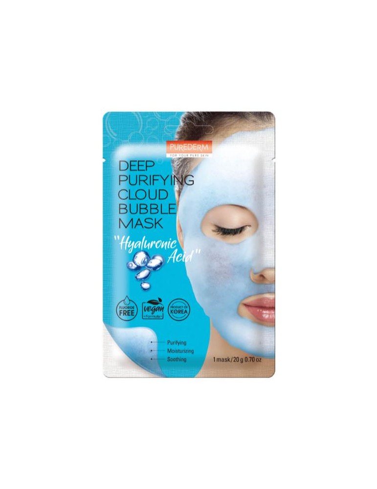 MASCARILLA BURBUJA DE ÁCIDO HIALURONICO 20G