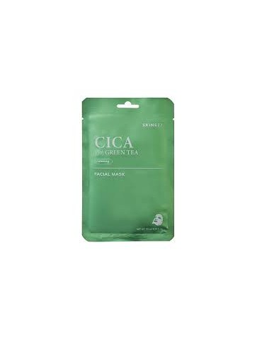 MASCARILLA FACIAL CICA CON TÉ VERDE 22ML