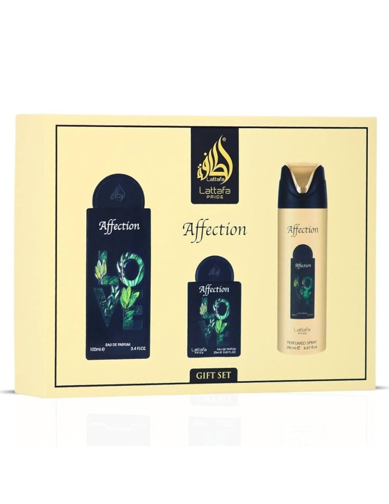 LATTAFA PRIDE AFFECTION GIFTSET 3 PCS