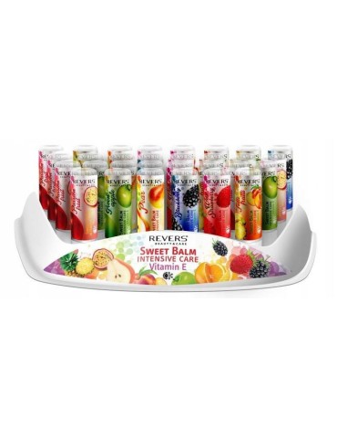 BALSAMO LABIAL EXPOSITOR MIX 30 PZAS