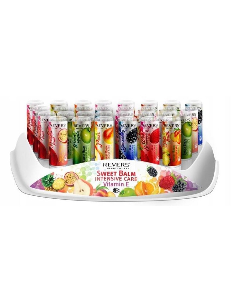 BALSAMO LABIAL EXPOSITOR MIX 30 PZAS