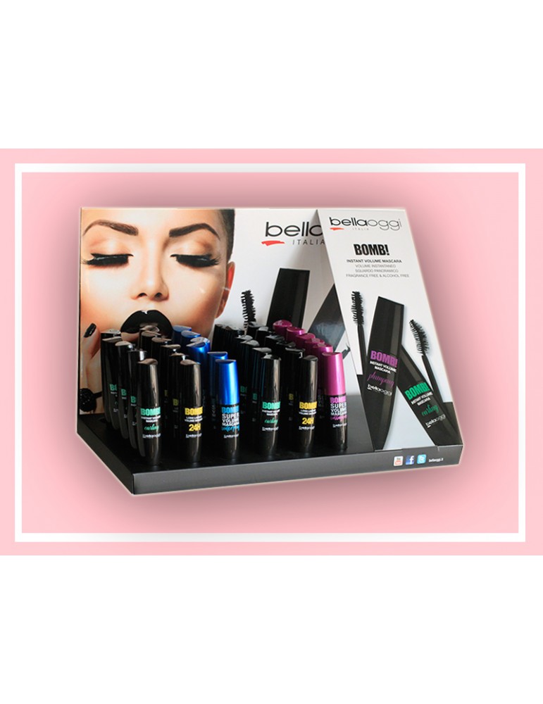 DISPLAY MASCARAS BOMB