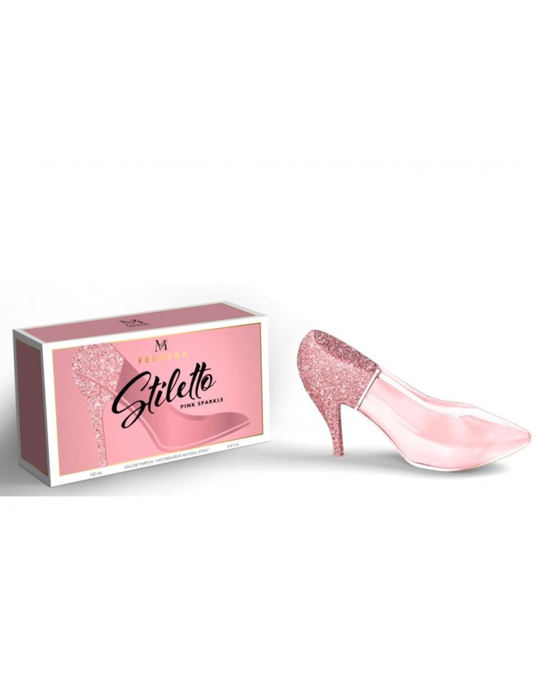 FERRERA STILETTO PINK SPARKLE 100ML