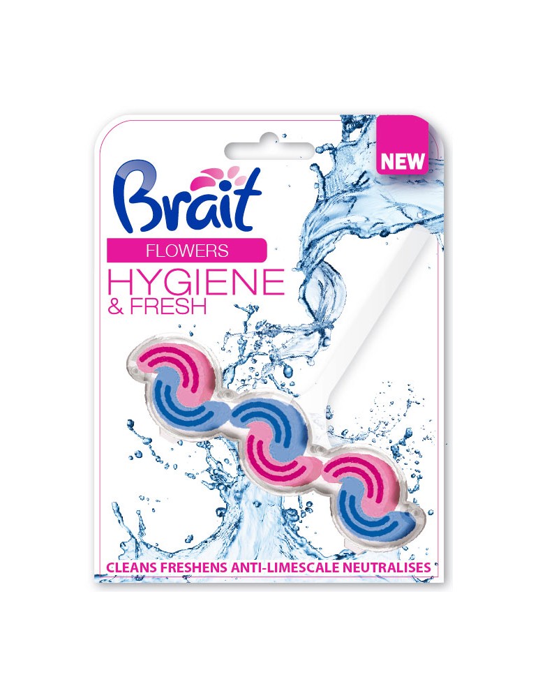 COLGADOR BOLAS WC FLOWERS 45GR BRAIT